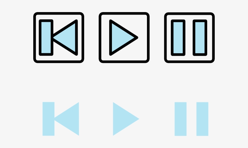 Pause Button Clipart Transparent - Play On Pause Png - Free Transparent ...