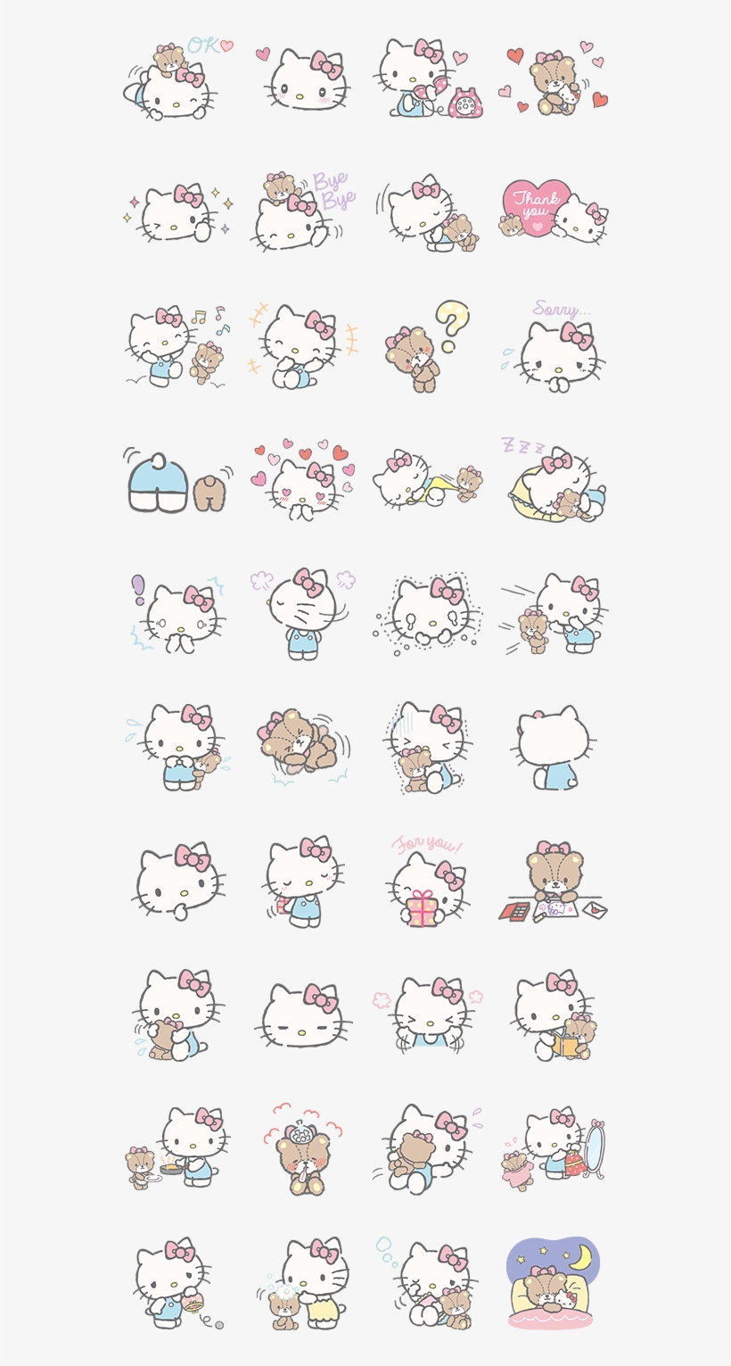 Hello Kitty and Friends Wallpaper iPhone Laptop iPad Chromebook