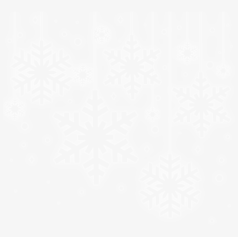 Transparent Hanging Snowflakes Clipart, transparent png #75892