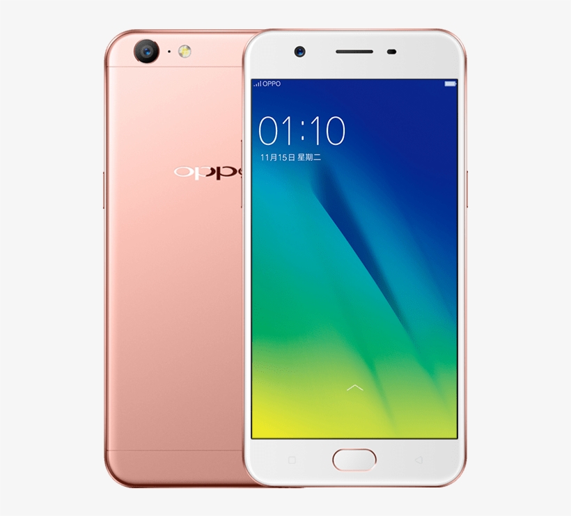 New Model Oppo Mobile Png Images For Photoshop - Oppo A57 Rose Gold, transparent png #75913