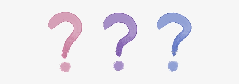 Picture Of Question Marks - Watercolour Question Mark Transparent, transparent png #75964