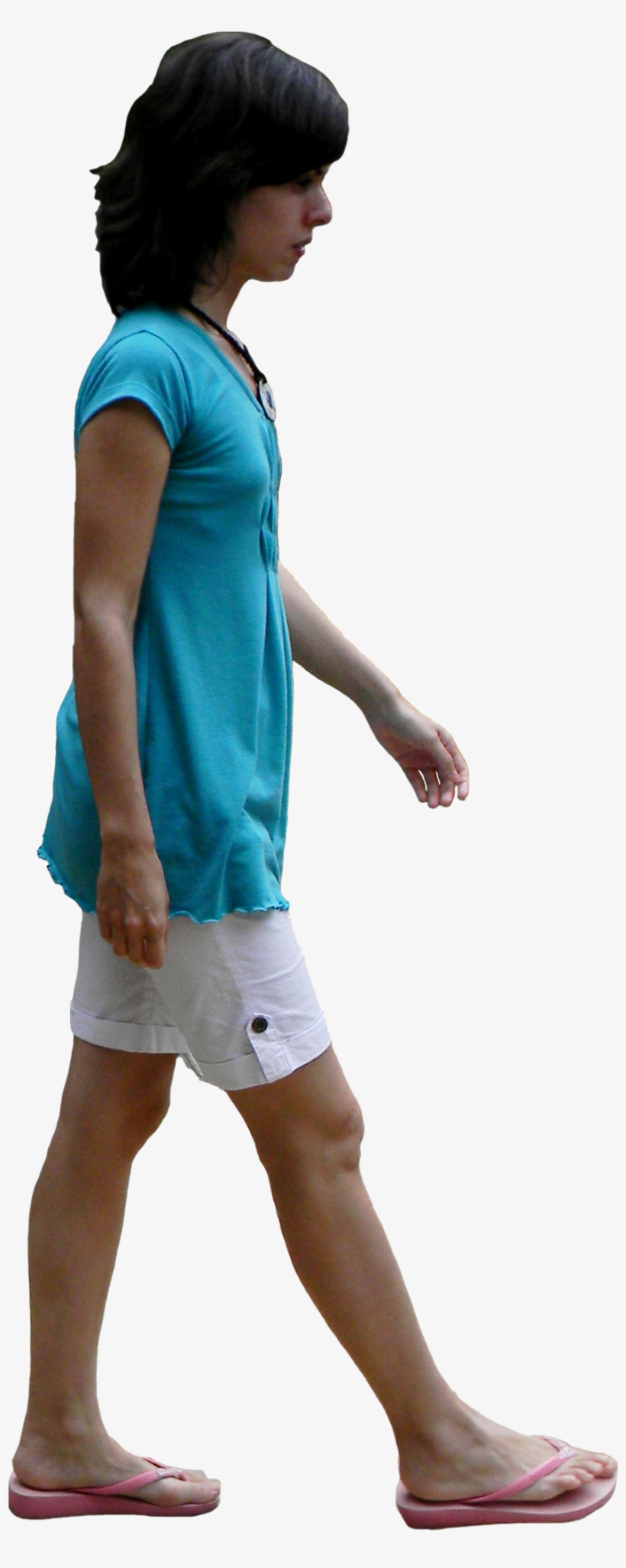 Girl-walking - Best Walking Girl Png, transparent png #76120