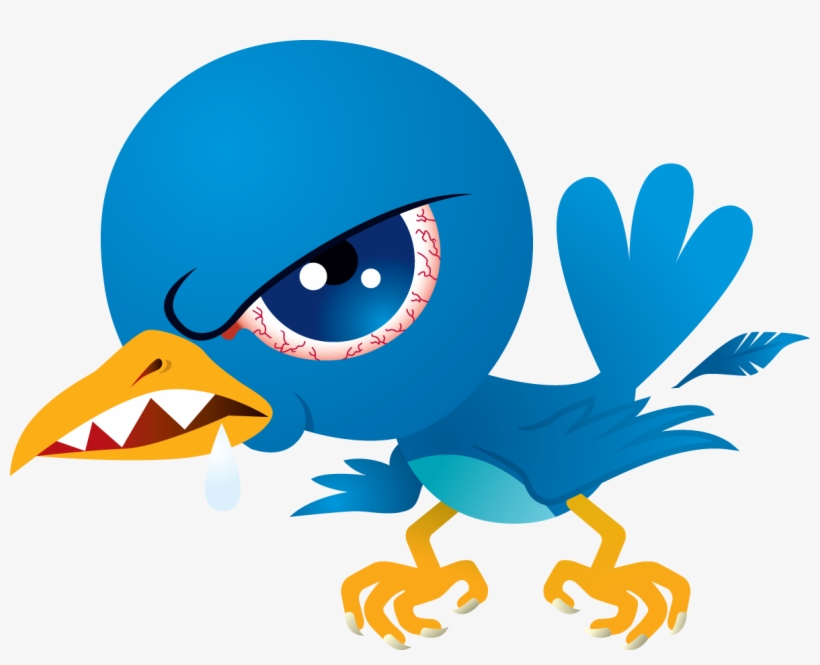 I Will Give You Bulgaria 510 Twitter Followers - Mean Twitter Bird, transparent png #76270