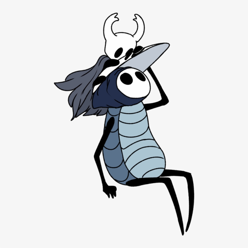 I Forgot To Upload This But- - Hollow Knight And Quirrel, transparent png #76318