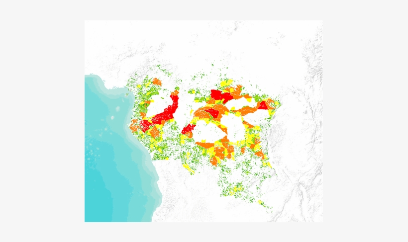 Forest Fragmentation By Roads - Illustration, transparent png #76363