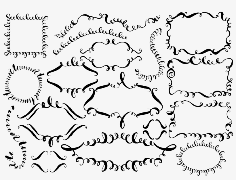 A Variety Of European Pattern Border Ribbons Vector - Illustration, transparent png #76411