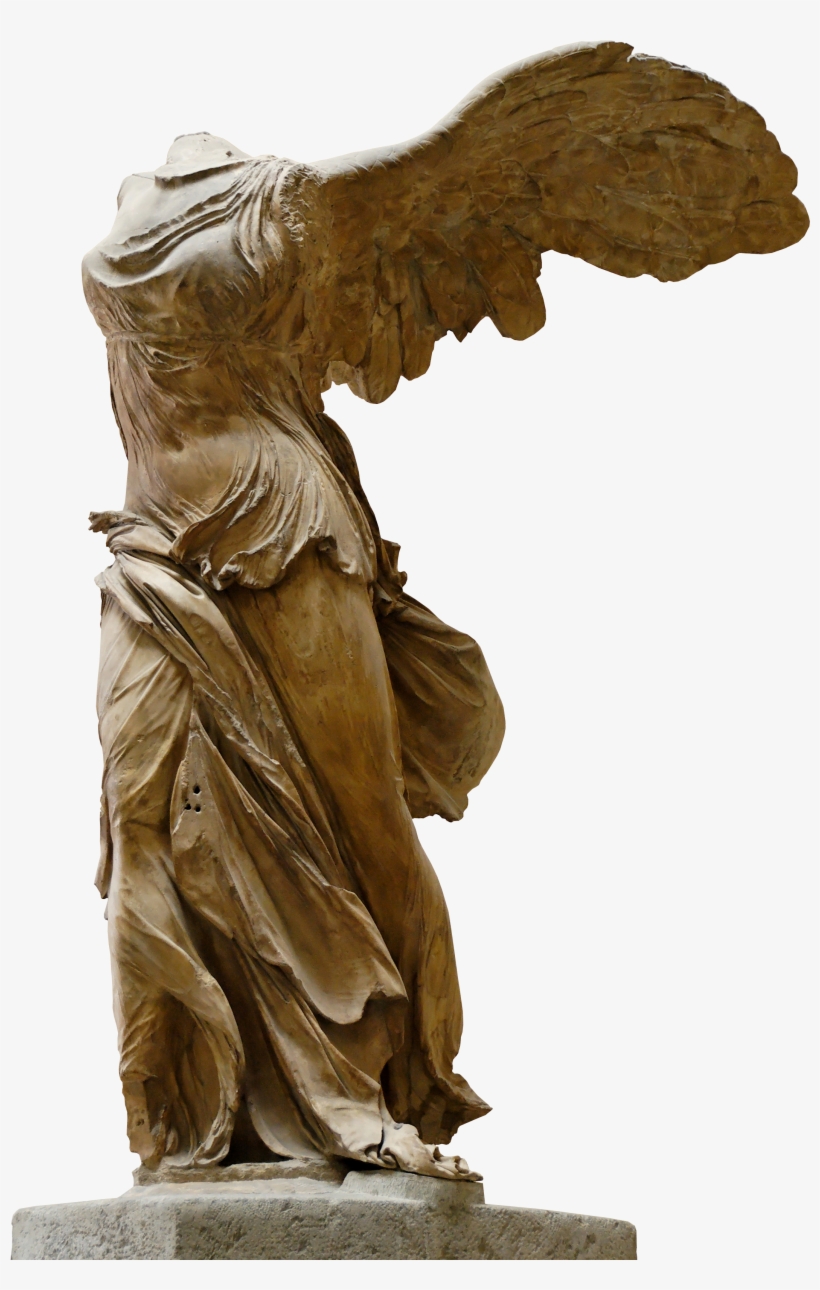 Nike Of Samothrake Louvre Ma2369 N4 - Louvre, Winged Victory Of Samothrace, transparent png #76480