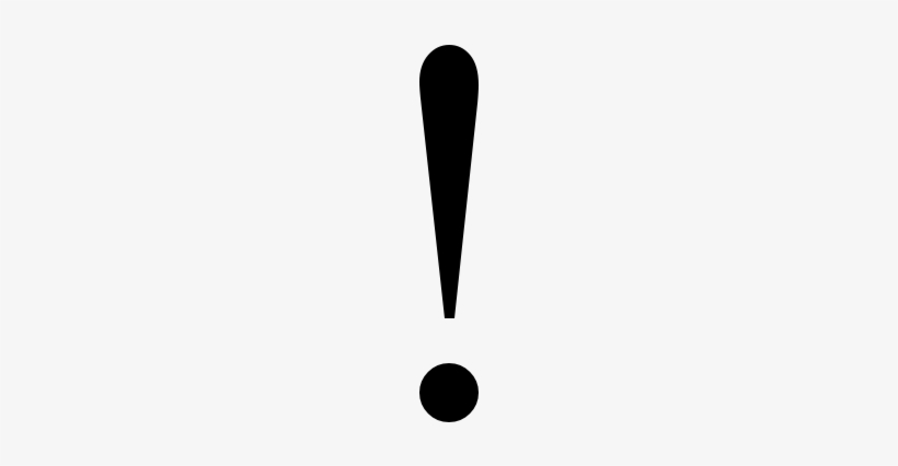User Exclamation Mark - Exclamatoin Mark Png, transparent png #76635
