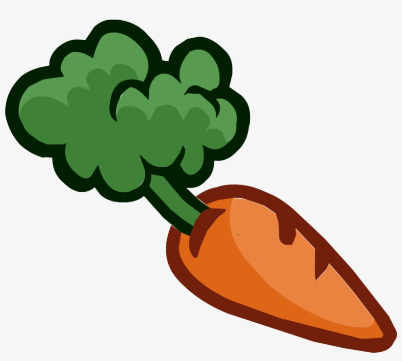 Carrot Puffle Food Icon - Carrots Icon Png, transparent png #76762