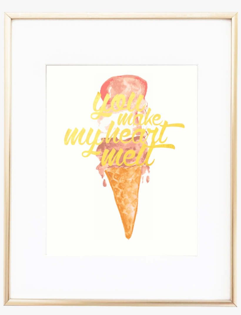 Make My Heart Melt - Gold, transparent png #76891