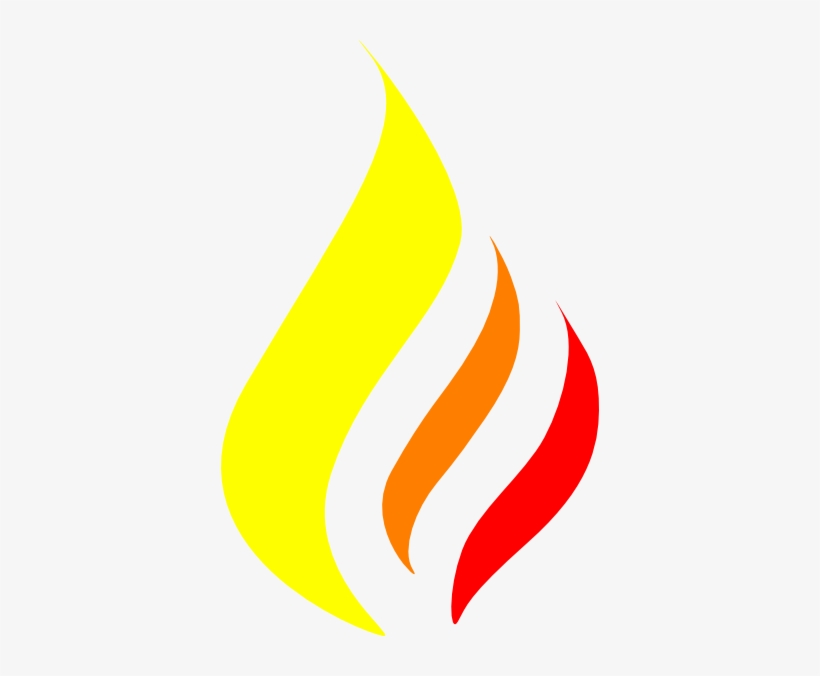 Flames White Background Png Candle Flame White% - Clip Art, transparent png #77020