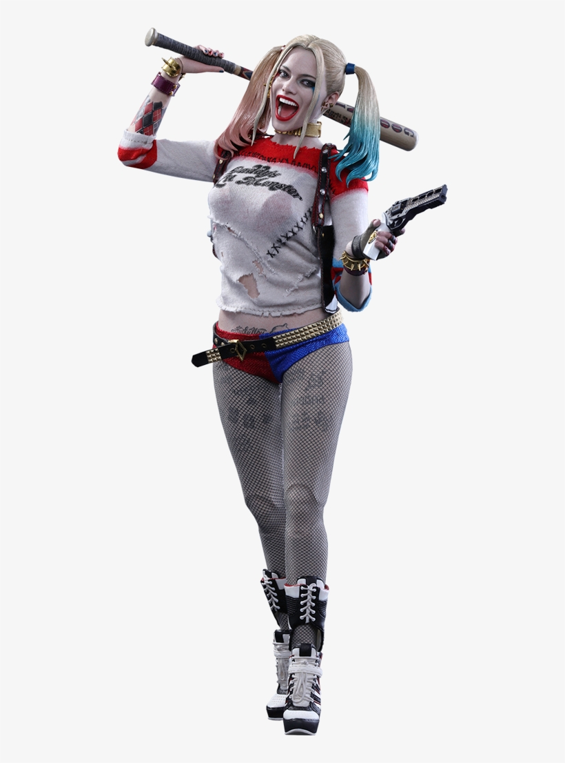 Harley Quinn Png Suicide Squad With Legs Clipart Free - Suicide Squad Harley Quinn Toy, transparent png #77079