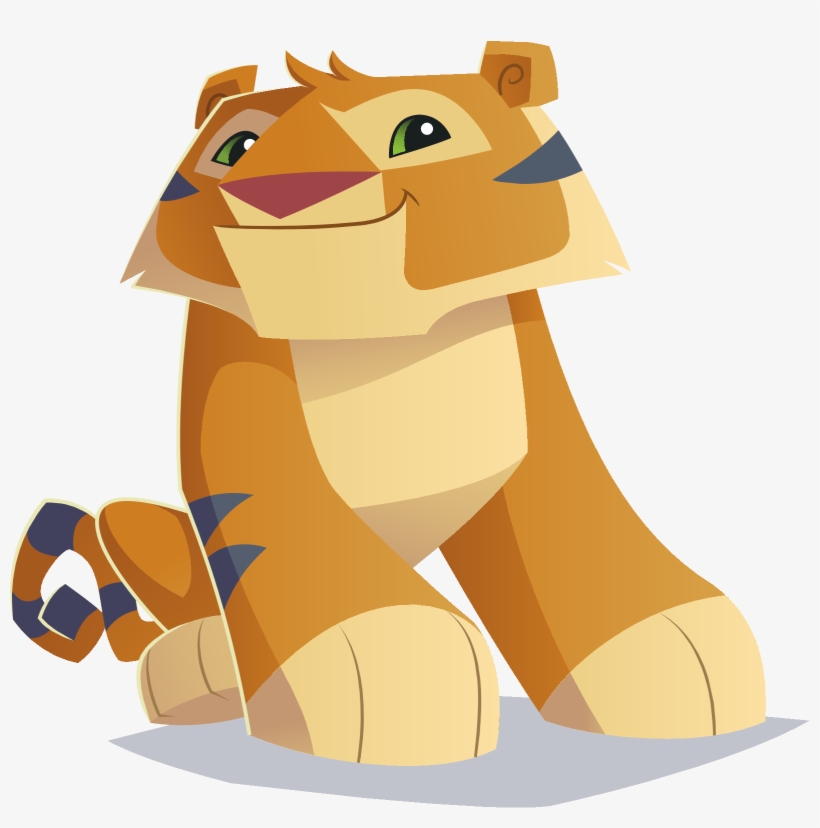 Renovated Art Tiger - Animal Jam Tiger, transparent png #77135
