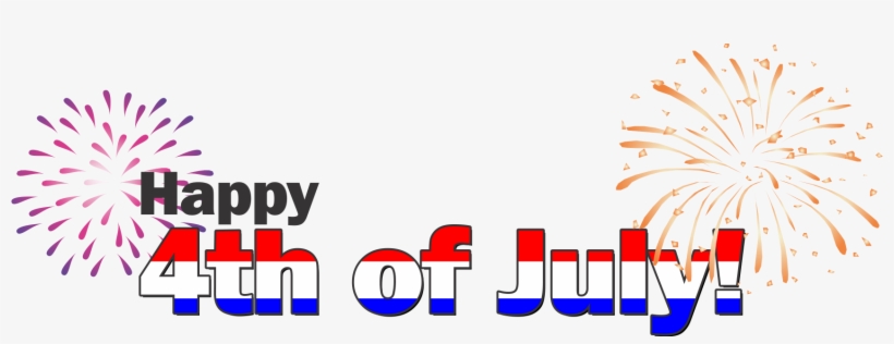 Fourth Of July Banner Png - Happy 4th Of July Png, transparent png #77310