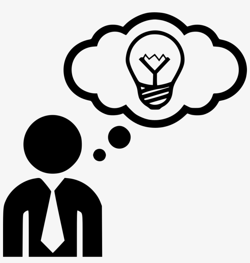 Idea Think Thinking Man Comments - Man Thinking Clipart, transparent png #77395