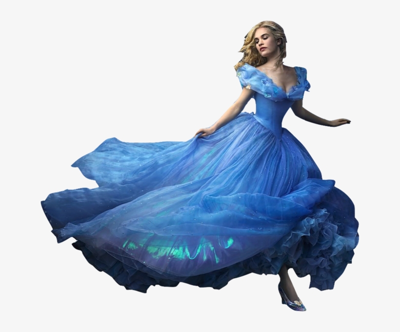 Share This Image - Lily James Cinderella Png, transparent png #77437