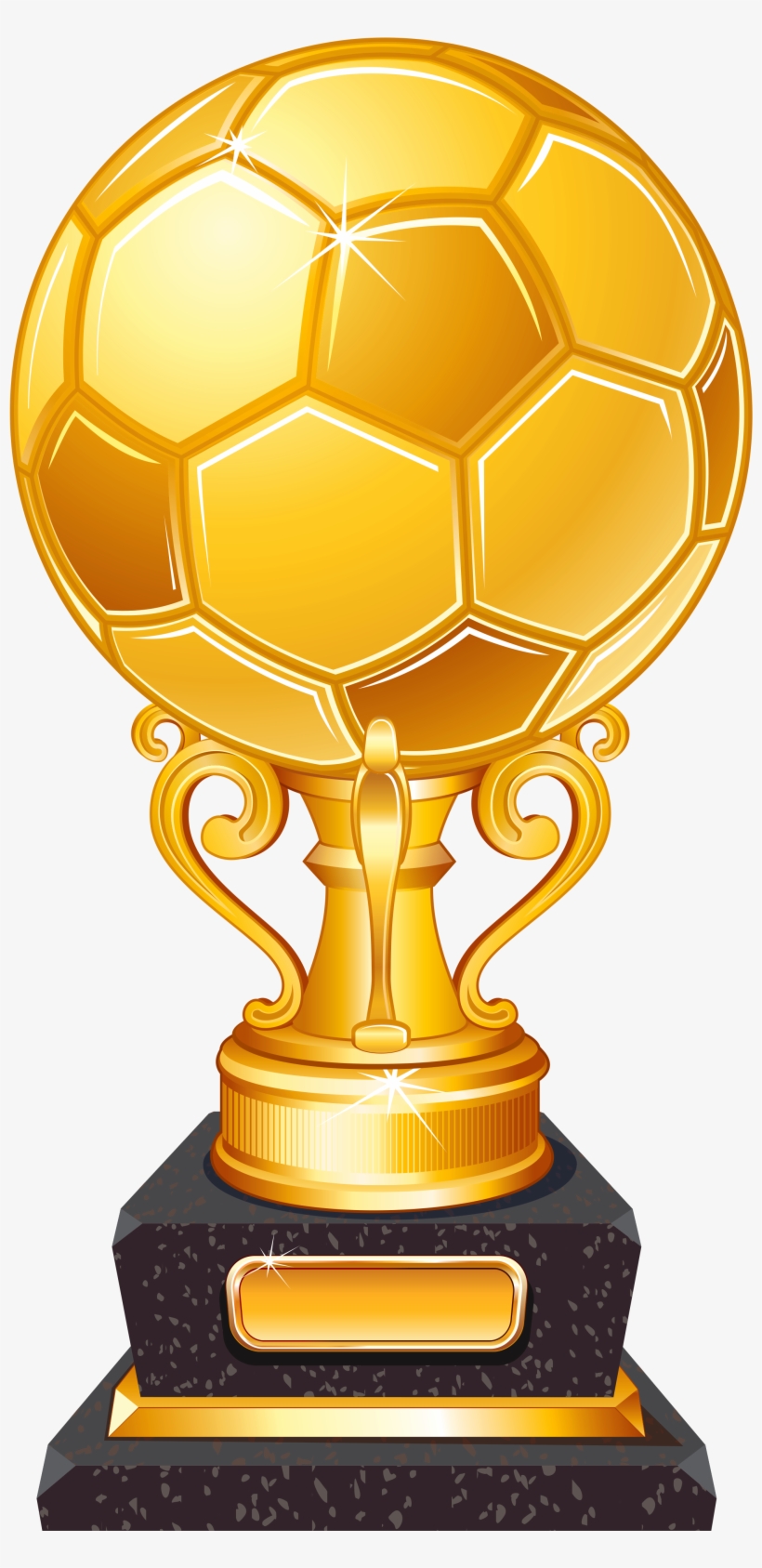 Fifa Cup Award Clipart Free Download - Soccer Trophy Clipart, transparent png #77439