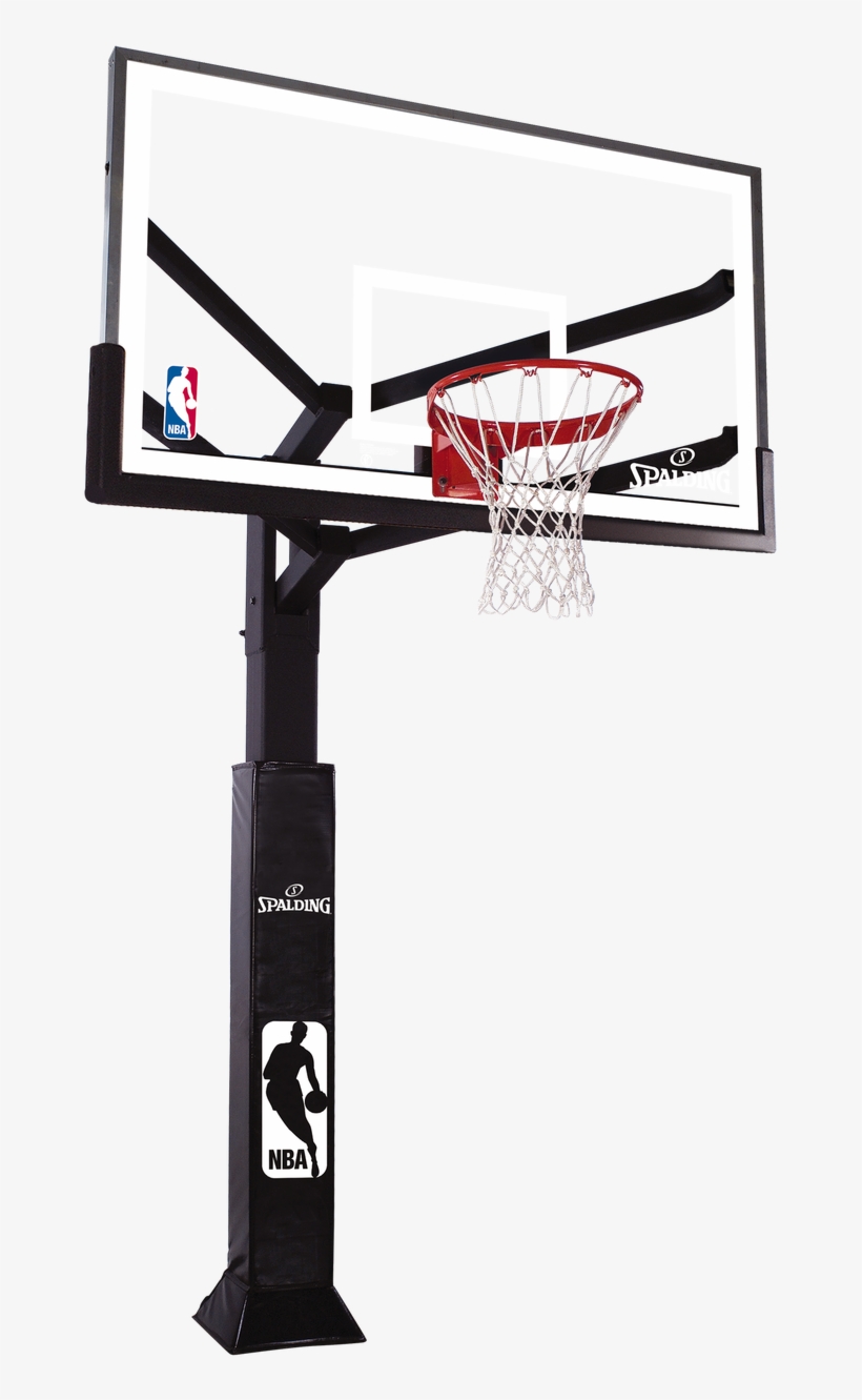 Inground Hoop - Nba Basketball Hoop Png, transparent png #77707