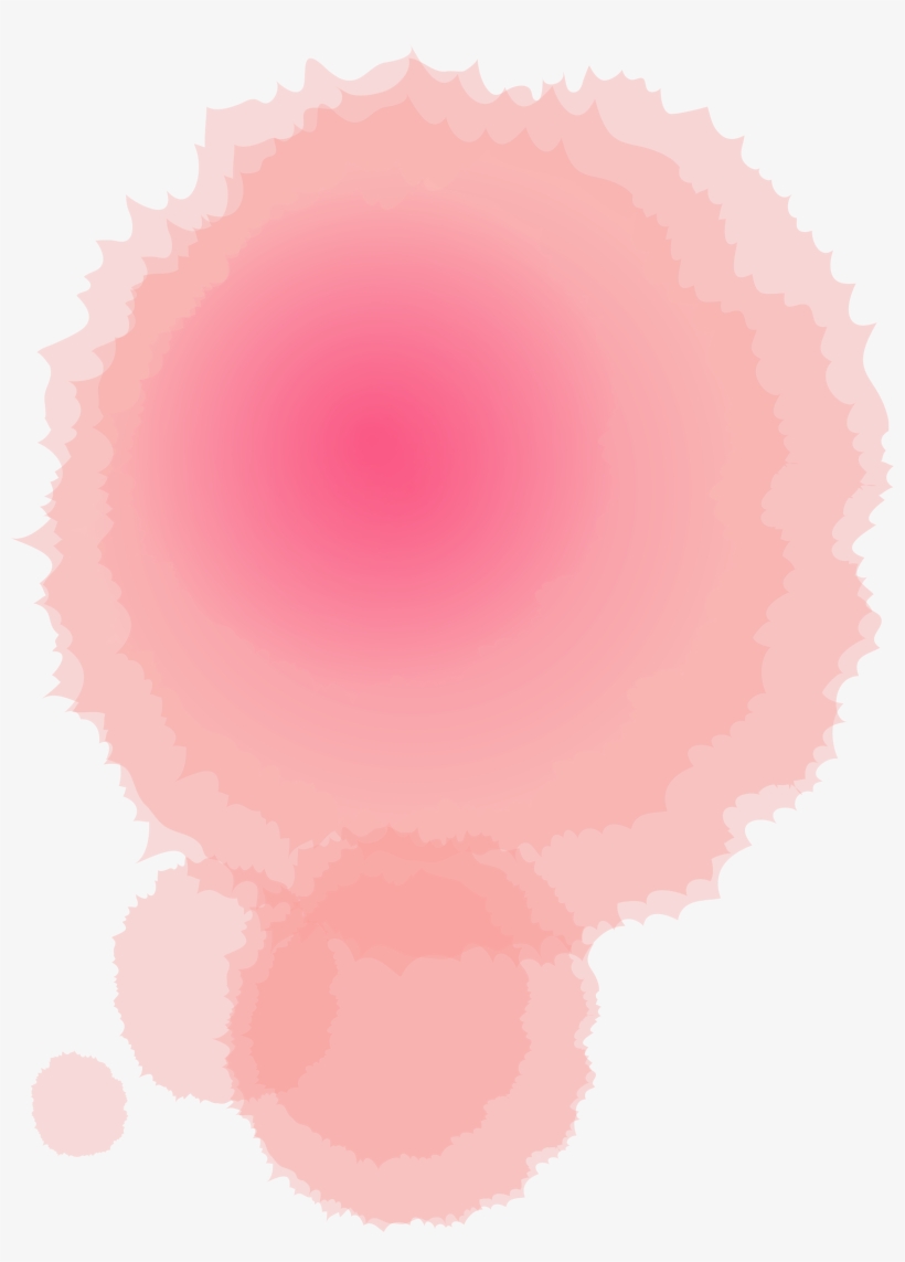 Pink Watercolor Circle Png - Illustration, transparent png #77759