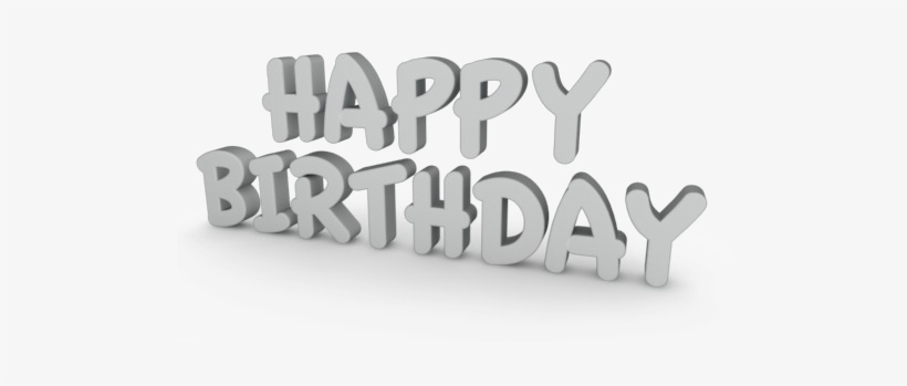 Happy Birthday Letter Png Image - Happy Birthday Png Images 3d, transparent png #77964