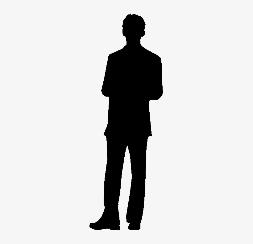 Men Silhouette Png Image - Silhouette Of Person Png, transparent png #78031