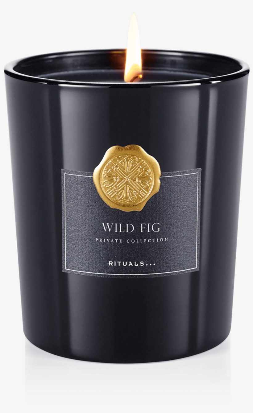 Wild Fig Scented Candle - Rituals 'incense' Scented Candle, transparent png #78240