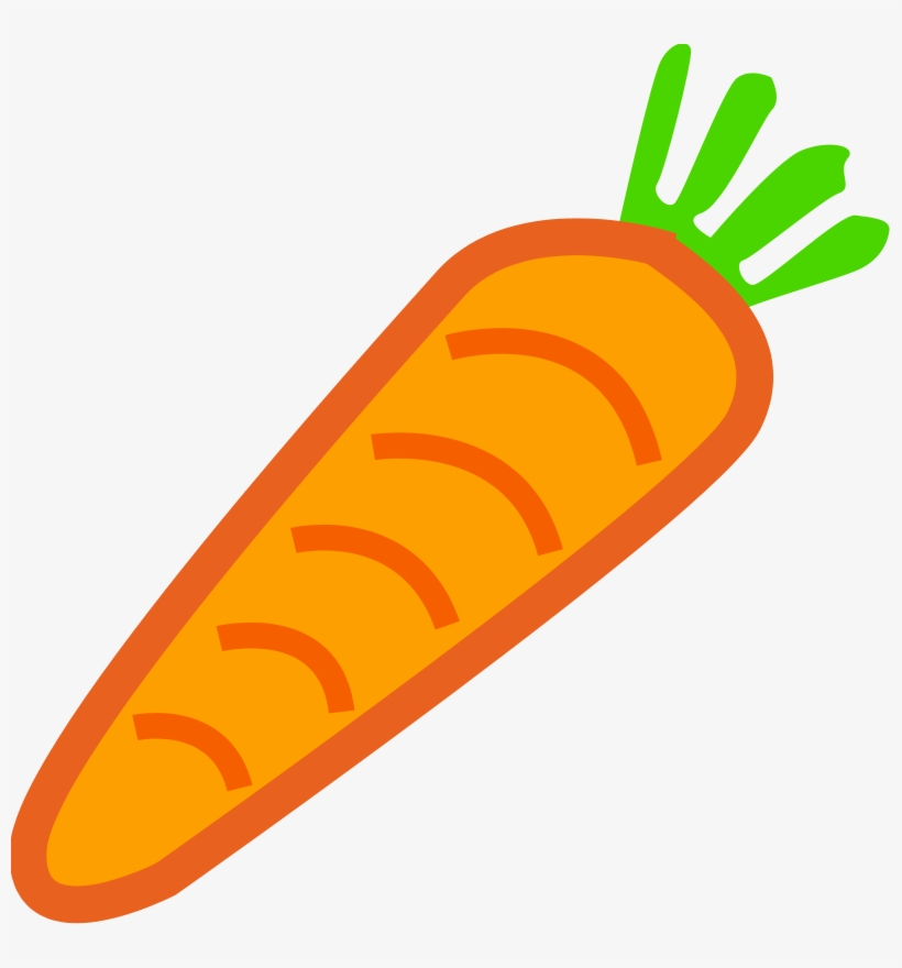 Clipart Library Smile Carrot - Carrot Cartoon No Background, transparent png #78283