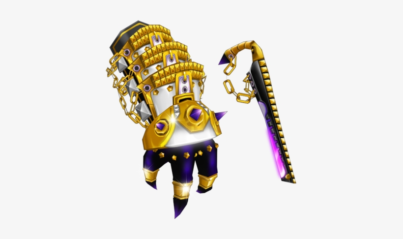 Goldchain Countersword - Sword, transparent png #78351