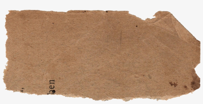 Free Download - Torn Brown Paper Png, transparent png #78353