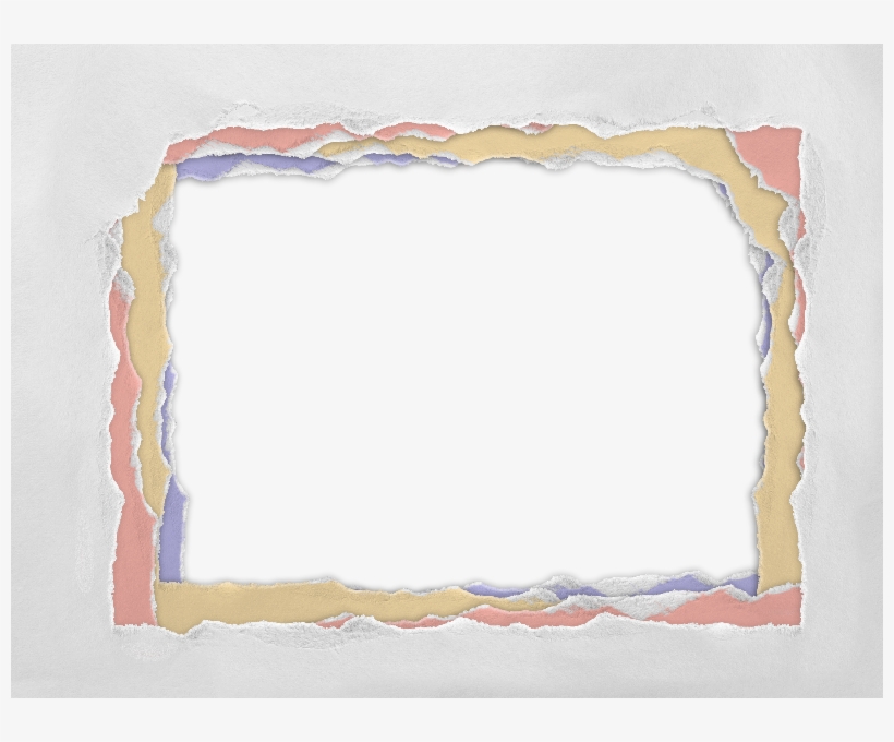 Torn Paper Edge Texture With Ripped Borders And Transparent - Torn Paper Border, transparent png #78488