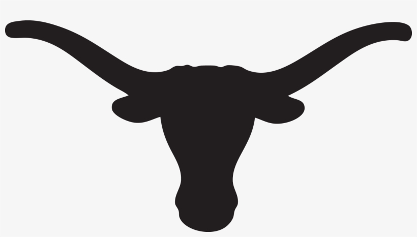 Longhorn Outline Logo Clipart Best - Texas Longhorns Logo Black, transparent png #78753