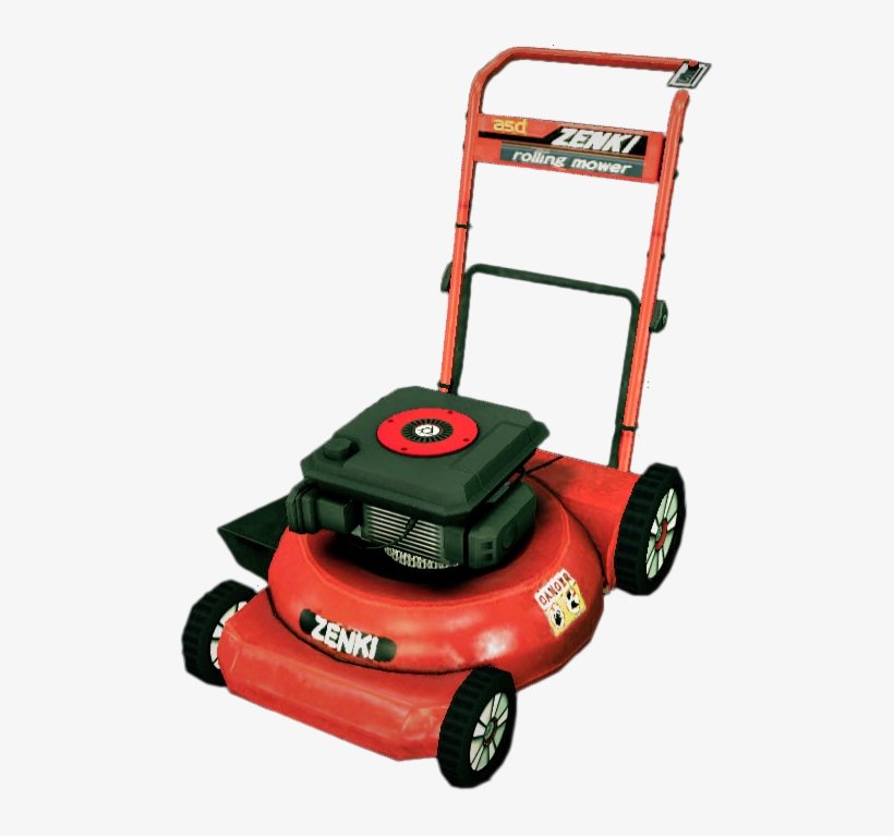 Dead Rising Lawn Mower - Lawn Mower, transparent png #78803