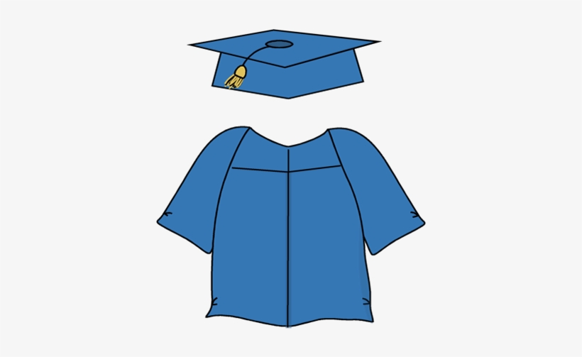 Graduation Cap And Gown Clipart, transparent png #78852