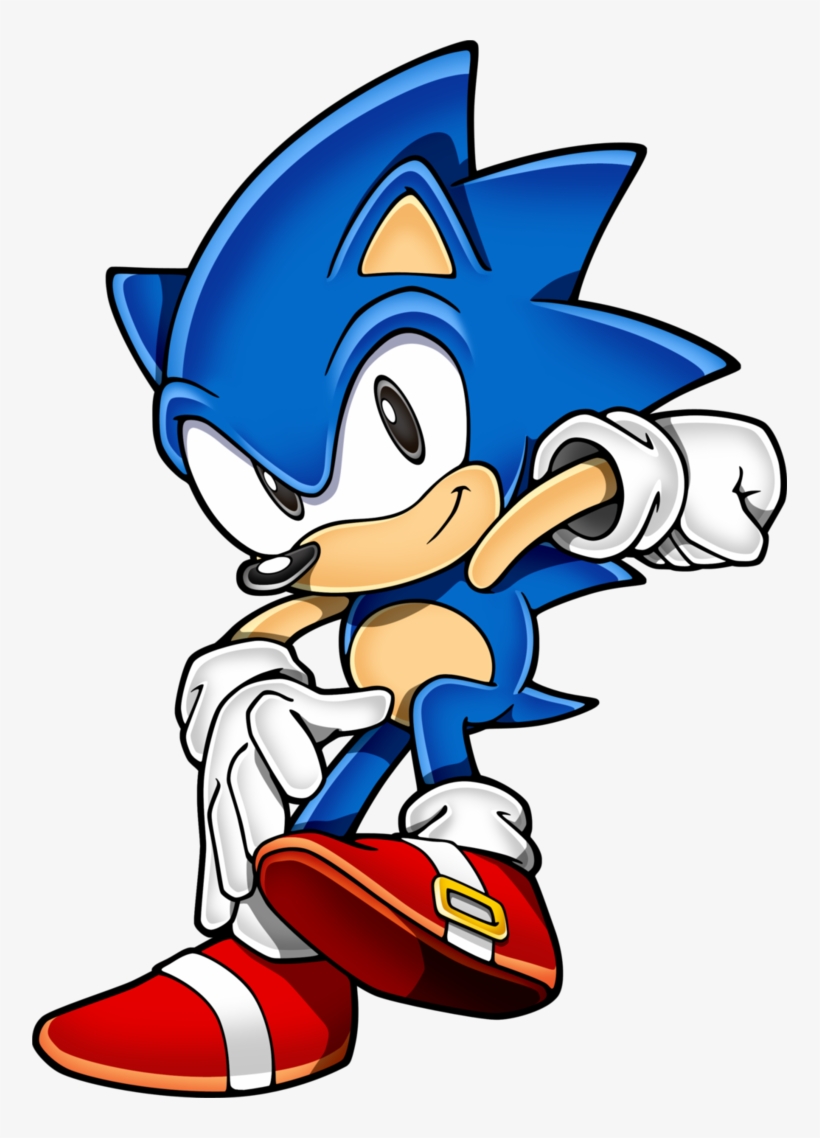 Sonic The Hedgeblog — Higher resolution sprite artwork of classic Sonic