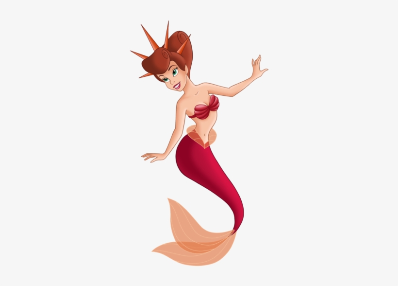 Disney The Little Mermaid Attina - Attina Ariel's Sister, transparent png #79010