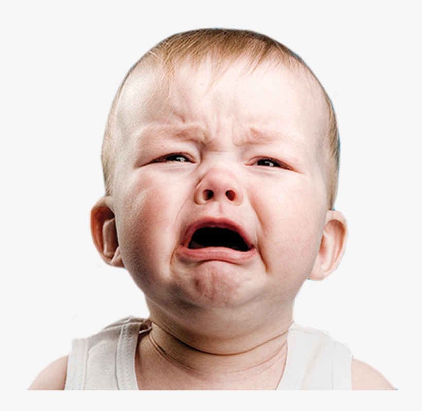Baby Transparent Crying Crying Baby White Background Free