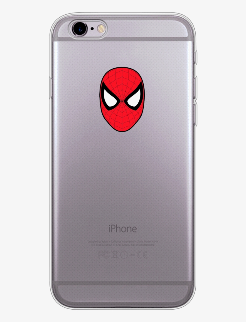 Big Spiderman Mask - Superheros Theme - Boys Wall Decal, transparent png #79125