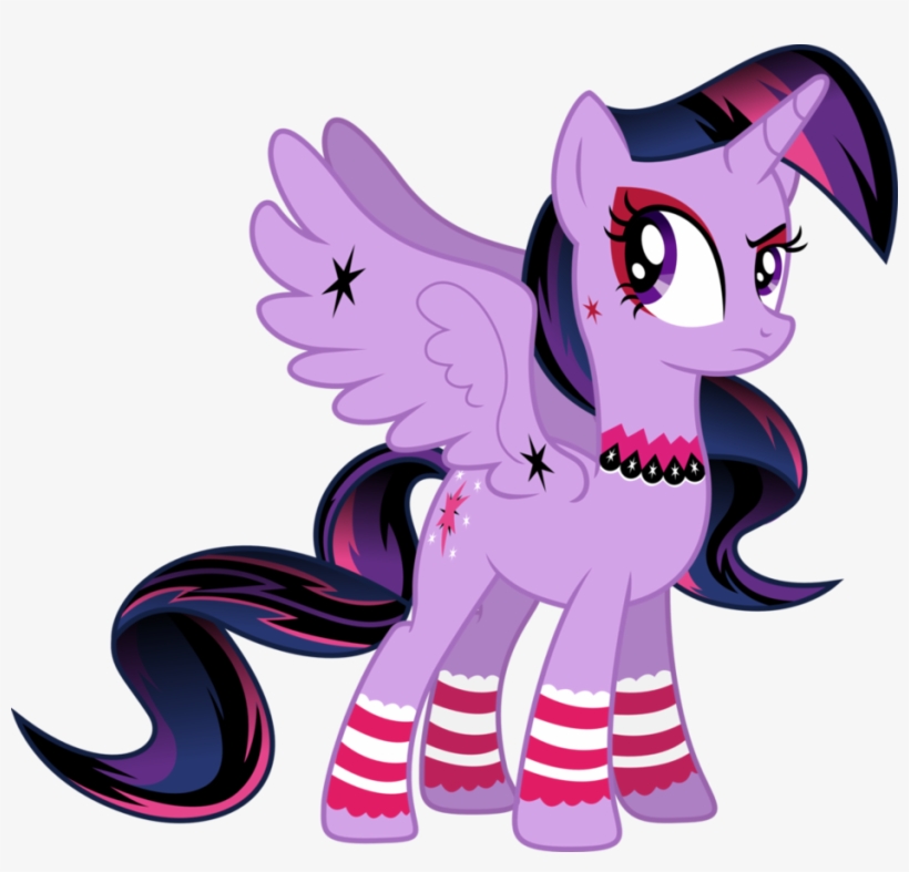 Fanmade Gothic Princess Twilight Sparkle By Theshadowstone-d7md4qf - Gothic Mlp, transparent png #79373
