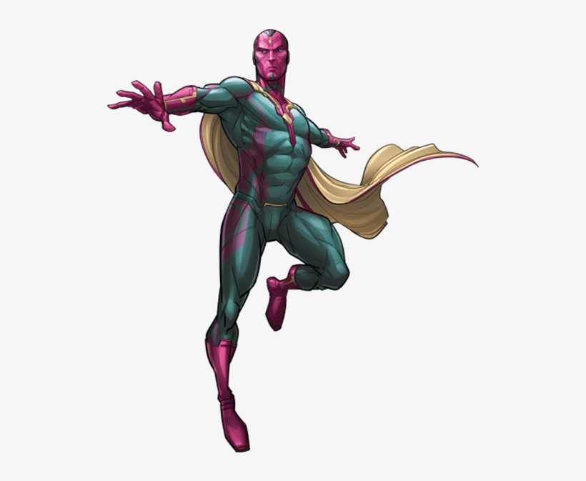 Marvel Vision Png Transparent - Vision Avengers Png, transparent png #79553