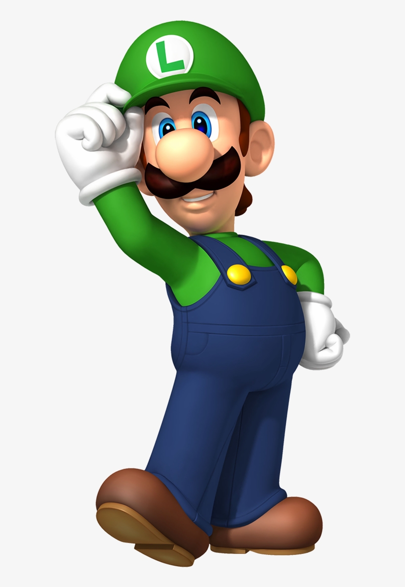 Luigi Drawing Super Mario - Mario Bros Personajes, transparent png #79828