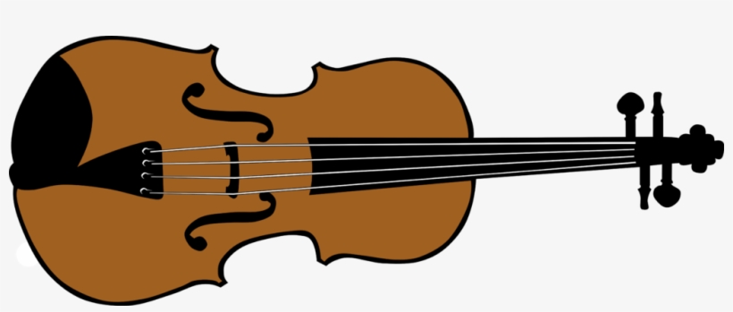 Free Vector Violin Clip Art - Grace 4/4 Size Natural Acoustic Violin, transparent png #79914