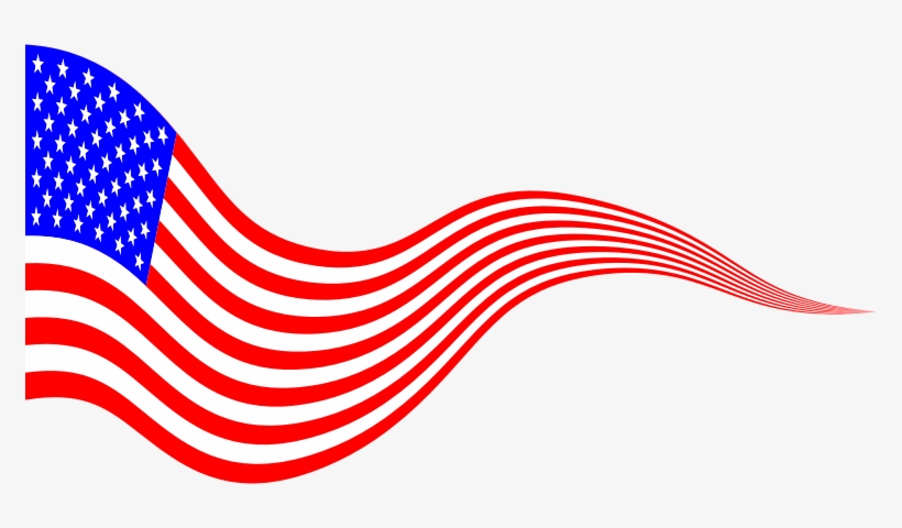 Wavy American Flag Png - Stock Exchange, transparent png #79993