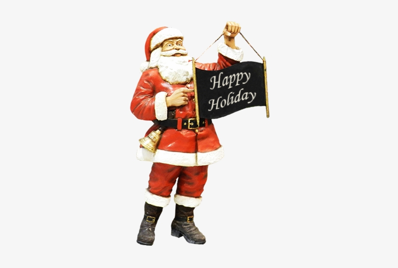 Noel With Blackboard, Happy Holiday Santa Greeting - Happy Birthday, transparent png #700259
