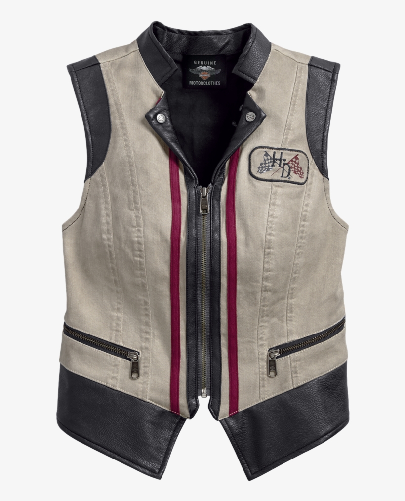 Harley Davidson Weste Damen, transparent png #700764
