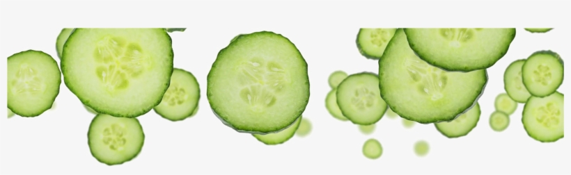 Sliced Cucumber Png Free Download - Cucumber Png, transparent png #701107