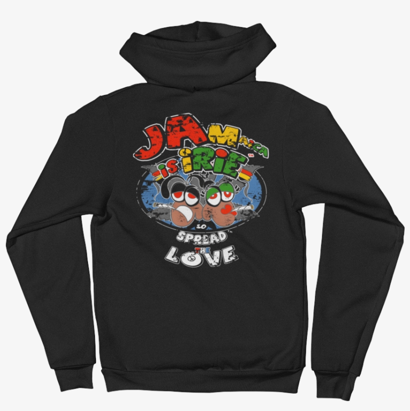 Jamaica Flag -jamaica Is "dope" - Hoodie, transparent png #701129