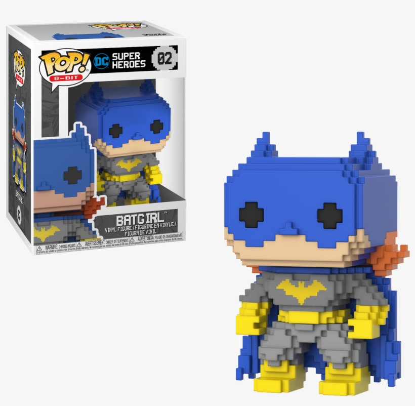 Dc Classic Batgirl - Batgirl 8 Bit Funko Pop, transparent png #701262