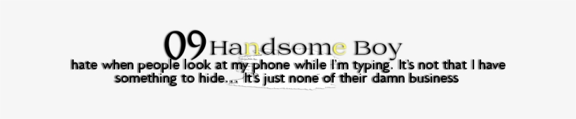 Boys Text Png - Handsome Boy Png Text, transparent png #701405