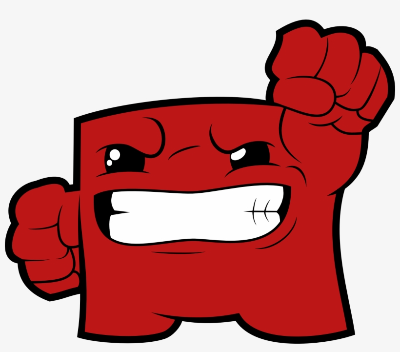 Super Meat Boy - Super Meat Boy Render, transparent png #701681