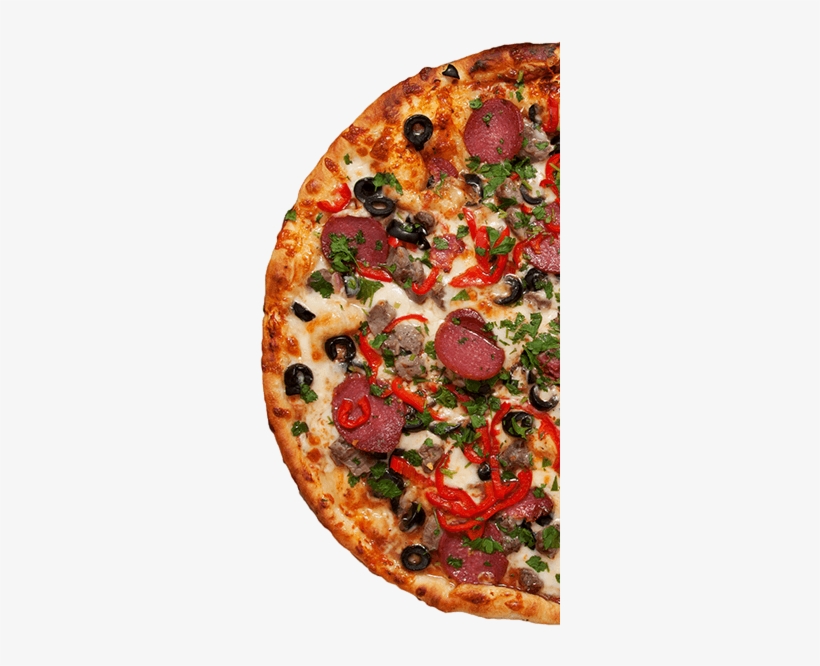 Pizzahalf California Style Pizza Free Transparent Png Download Pngkey